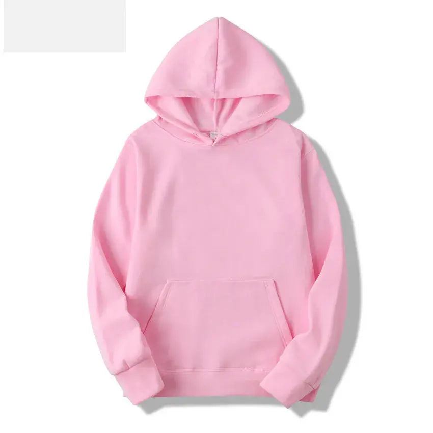 Sweat à Capuche PVD pour Homme et Femme, Couleur Unie, Rouge, Noir, Gris, Rose, Polaire, Hip Hop, Décontracté, de Marque, à la Mode, Automne et Hiver Boutique Mélange Parfait