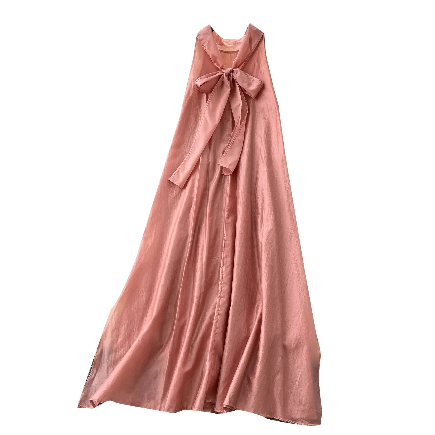 2025 Summer Elegant Halter Slim Bandage Casual Midi Dress For Women Sleeveless Empire Shift Lace Dress Boutique Mélange Parfait