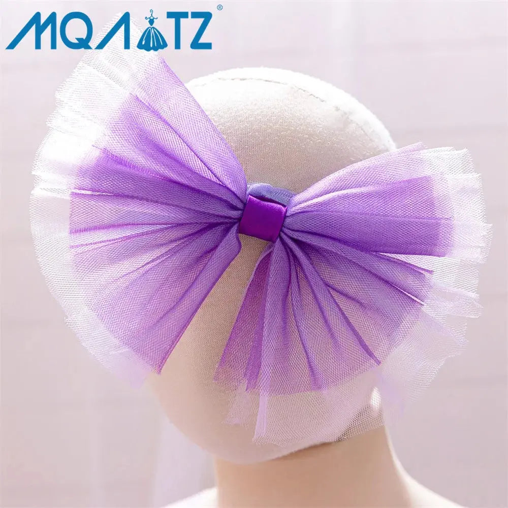MQATZ Younger Girls Shirred Abstract Print Midi Dress in Multi Summer Children Clothing Princess Kids Dress with Free Headband Boutique Mélange Parfait