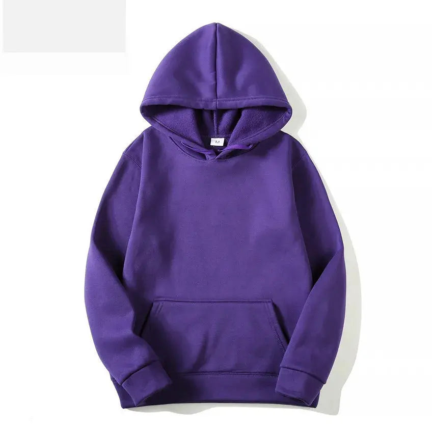 Sweat à Capuche PVD pour Homme et Femme, Couleur Unie, Rouge, Noir, Gris, Rose, Polaire, Hip Hop, Décontracté, de Marque, à la Mode, Automne et Hiver Boutique Mélange Parfait