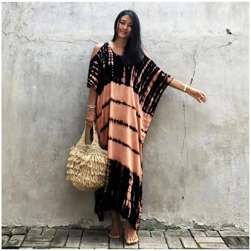 Summer Dresses Ladies Blouse Korea Dress Chic Kaftan Women Custom Swim Cover Ups Boutique Mélange Parfait