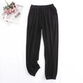 Pantalon Pour Femme nouveau printemps automne doux Modal femmes pyjamas Pantalon vêtements de maison bas de sommeil Pantalon à jambes larges 13 couleurs Boutique Mélange Parfait