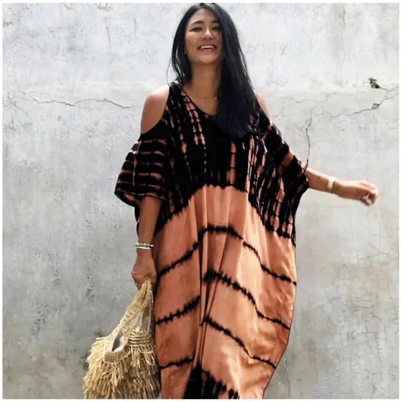 Summer Dresses Ladies Blouse Korea Dress Chic Kaftan Women Custom Swim Cover Ups Boutique Mélange Parfait