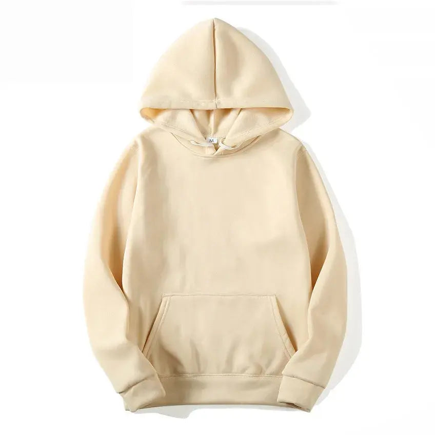 Sweat à Capuche PVD pour Homme et Femme, Couleur Unie, Rouge, Noir, Gris, Rose, Polaire, Hip Hop, Décontracté, de Marque, à la Mode, Automne et Hiver Boutique Mélange Parfait