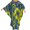 Autumn Fashion Ladies Bat Sleeve Dress Custom Hawaii Polynesian Tribal Design Oversized Poncho Beach Dress Island Casual Dresses Boutique Mélange Parfait