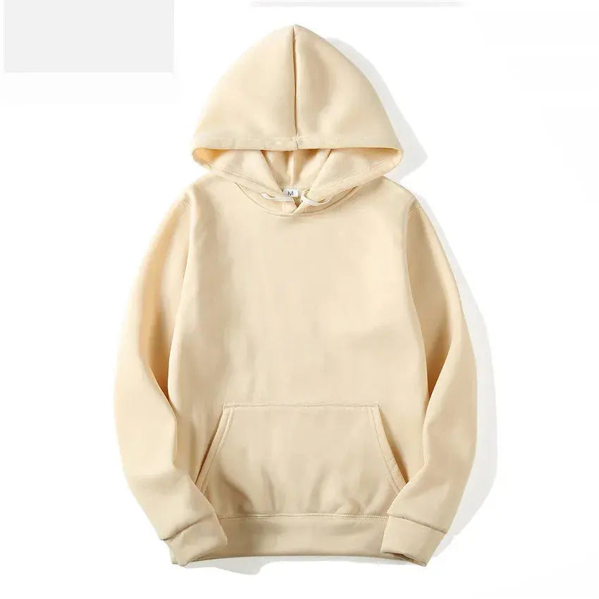 Sweat à Capuche PVD pour Homme et Femme, Couleur Unie, Rouge, Noir, Gris, Rose, Polaire, Hip Hop, Décontracté, de Marque, à la Mode, Automne et Hiver Boutique Mélange Parfait