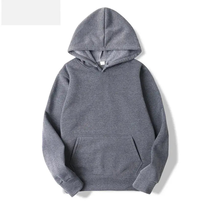 Sweat à Capuche PVD pour Homme et Femme, Couleur Unie, Rouge, Noir, Gris, Rose, Polaire, Hip Hop, Décontracté, de Marque, à la Mode, Automne et Hiver Boutique Mélange Parfait