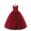 YOKIDS New Children Clothing Baby Girl Puffy Gauze Dresses Birthday Elegant Princess Prom Dress for Kids Sequin Ball Gown LP-386 Boutique Mélange Parfait