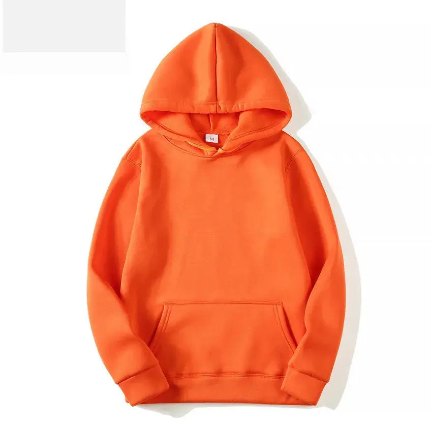 Sweat à Capuche PVD pour Homme et Femme, Couleur Unie, Rouge, Noir, Gris, Rose, Polaire, Hip Hop, Décontracté, de Marque, à la Mode, Automne et Hiver Boutique Mélange Parfait