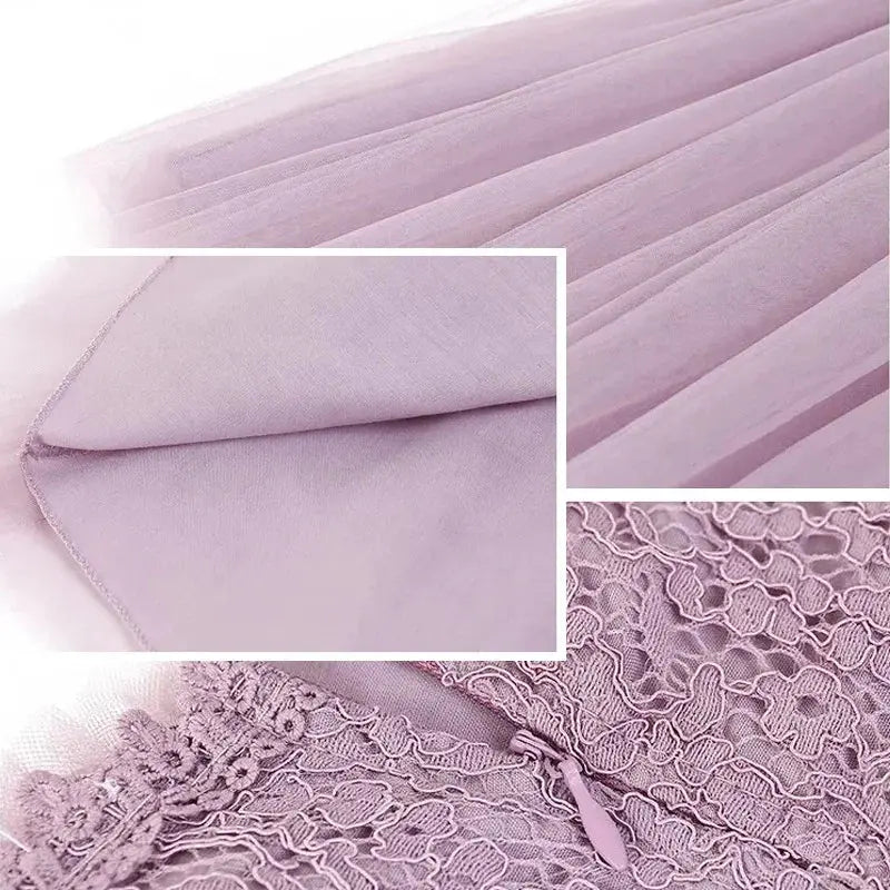 Big Girls Dress Summer Princess Party Lace Embroidery White Dress for Teens Girl 4 6 8 10 11 12 Years Children Clothing Teens Boutique Mélange Parfait