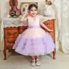 MQATZ Party Dresses Girls Christmas Dress Kids Frocks Flower Girl Dresses Children Clothing With Sleeveless Boutique Mélange Parfait
