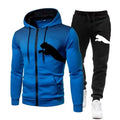Veste à capuche et pantalon de jogging sportifs pour hommes, ensembles de sweats à capuche imbibés, vêtements de créateurs, mode automne et hiver, 2 pièces Boutique Mélange Parfait