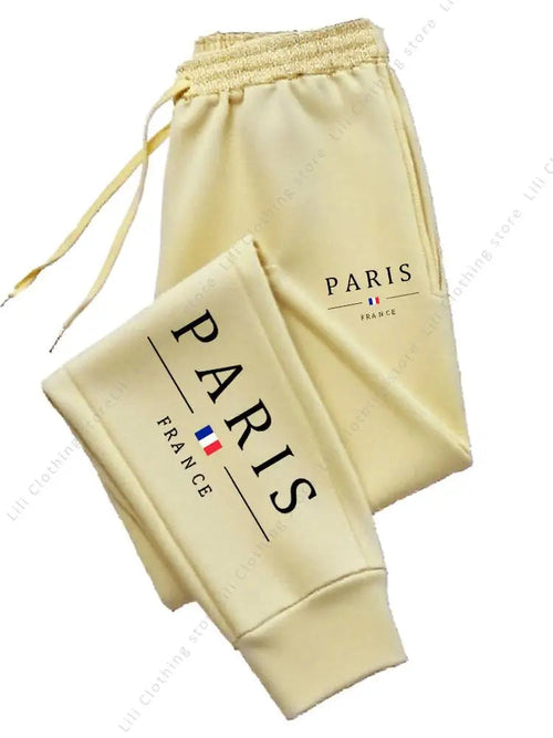 2025 nouvelle offre spéciale PARIS survêtement pantalon pour femmes pantalon de haute qualité automne hiver polaire sport décontracté pantalons de survêtement femmes pantalons - Boutique Mélange Parfait