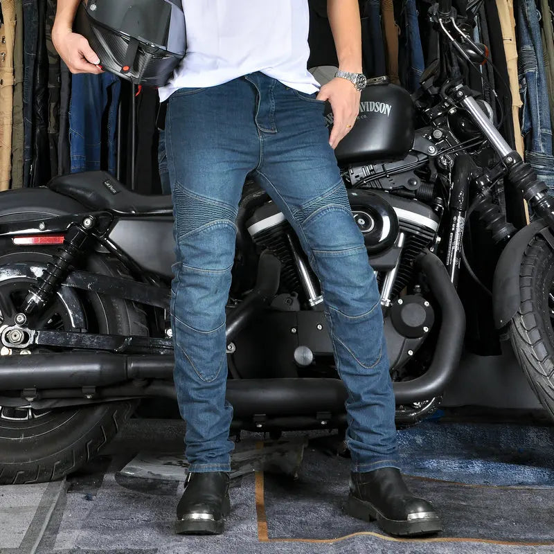 Pantalon de moto pour homme, jean de moto, équipement de protection, randonnée, VTT, fjocross Boutique Mélange Parfait