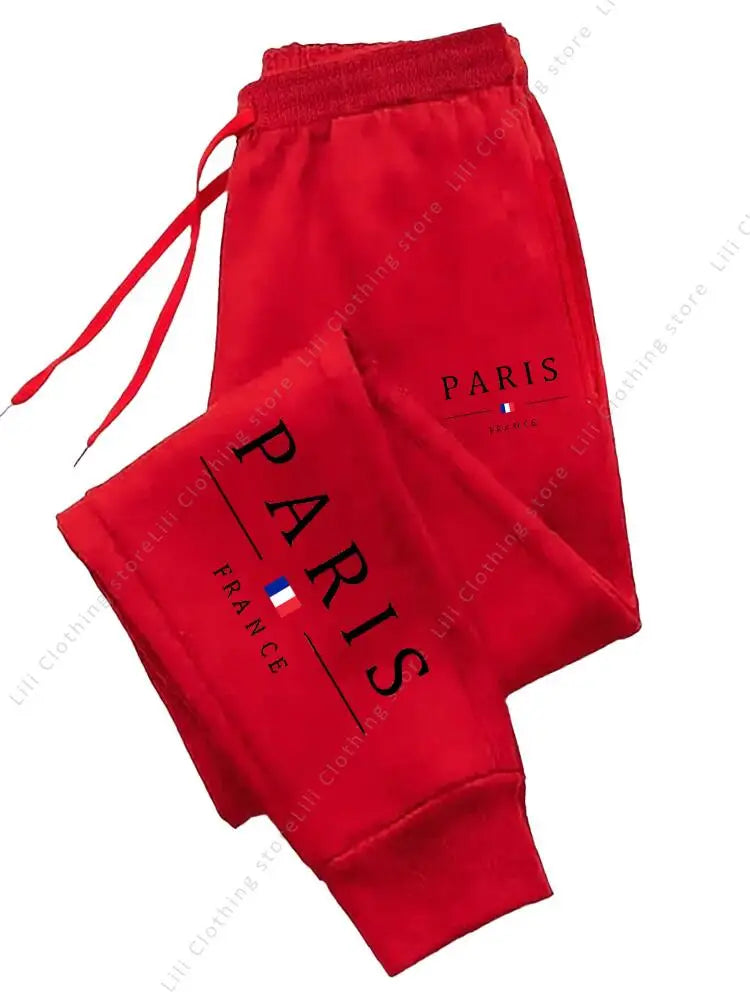 2025 nouvelle offre spéciale PARIS survêtement pantalon pour femmes pantalon de haute qualité automne hiver polaire sport décontracté pantalons de survêtement femmes pantalons - Boutique Mélange Parfait