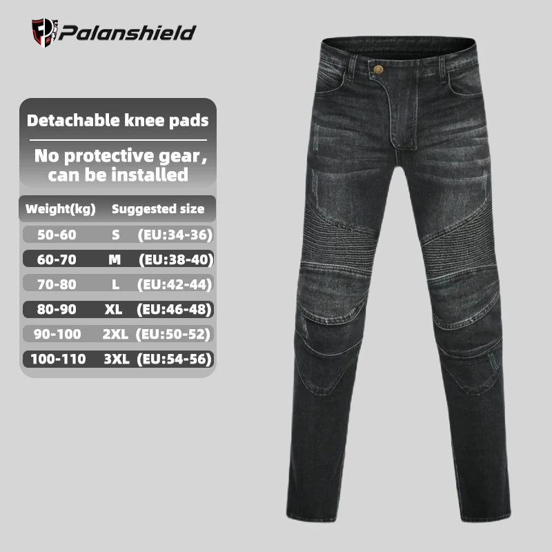 Pantalons de Moto hommes Moto jean équipement de protection équitation Touring Pantalon de Moto Pantalon de Motocross Pantalon pour toutes les saisons Boutique Mélange Parfait
