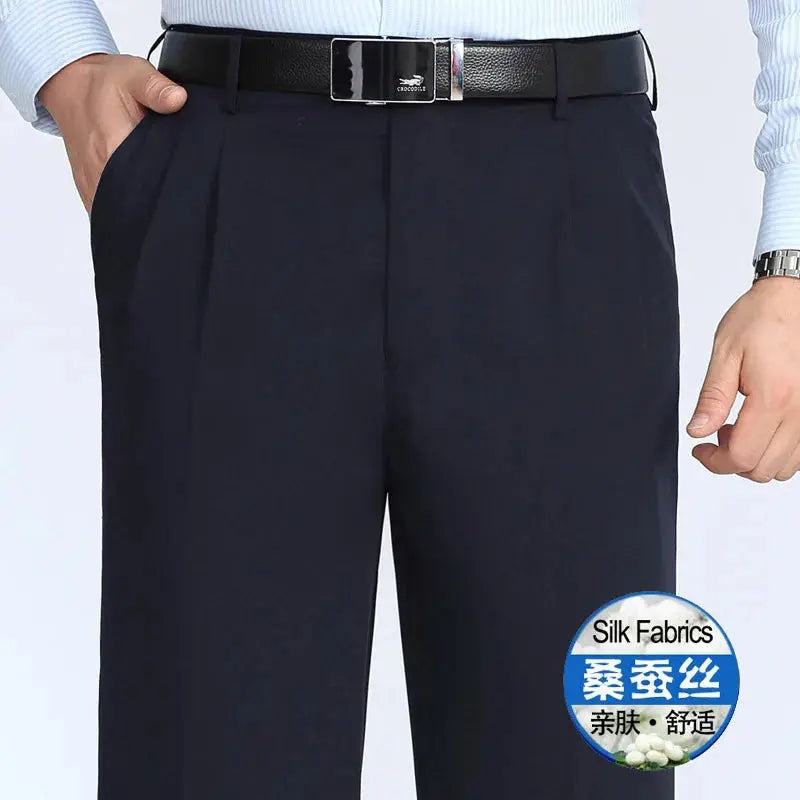 Homme pantalon vêtements pour hommes pantalons hommes pantalons taille haute pantalon printemps été style britches streetwear pantalons décontractés bureau Boutique Mélange Parfait