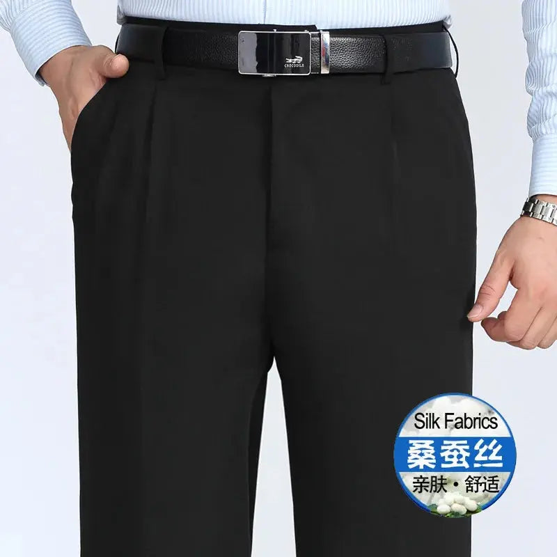 Homme pantalon vêtements pour hommes pantalons hommes pantalons taille haute pantalon printemps été style britches streetwear pantalons décontractés bureau Boutique Mélange Parfait