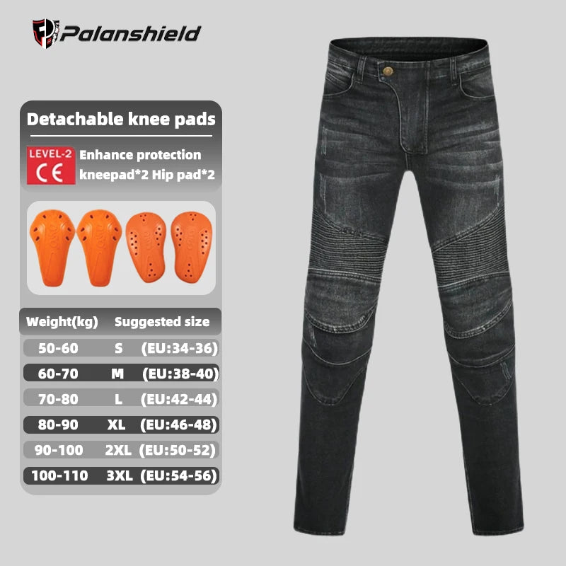 Pantalons de Moto hommes Moto jean équipement de protection équitation Touring Pantalon de Moto Pantalon de Motocross Pantalon pour toutes les saisons Boutique Mélange Parfait