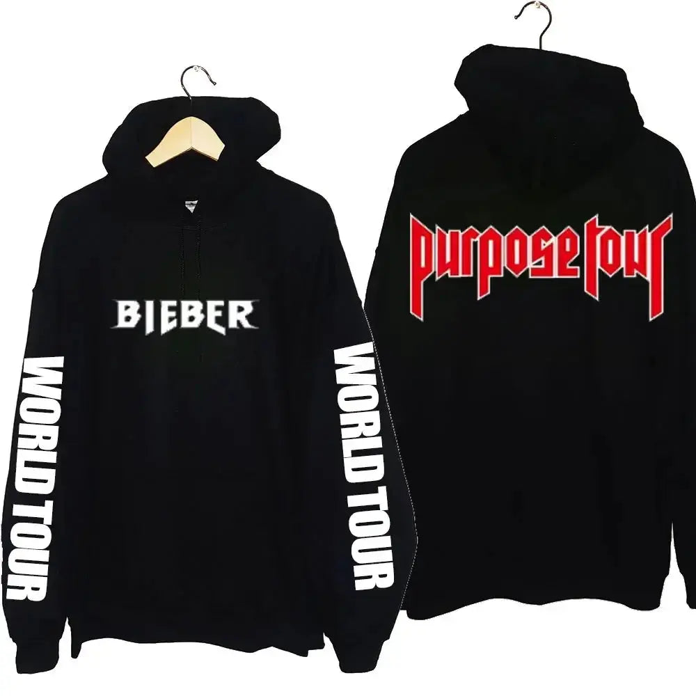 Sweats à capuche College Justin Bieber Purpose Tour pour hommes et femmes, Streetwear Hip Hop, Sweat à capuche chaud Smile, Pull à la mode Boutique Mélange Parfait