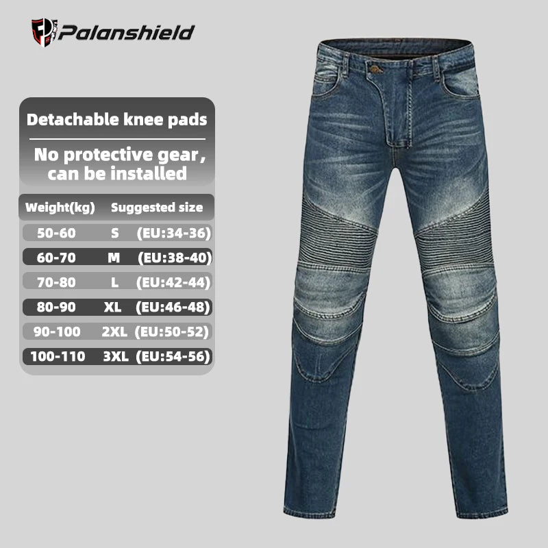 Pantalons de Moto hommes Moto jean équipement de protection équitation Touring Pantalon de Moto Pantalon de Motocross Pantalon pour toutes les saisons Boutique Mélange Parfait
