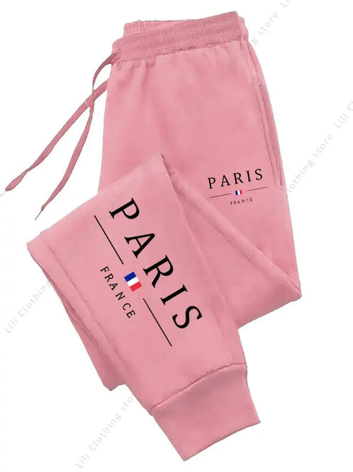 2025 nouvelle offre spéciale PARIS survêtement pantalon pour femmes pantalon de haute qualité automne hiver polaire sport décontracté pantalons de survêtement femmes pantalons - Boutique Mélange Parfait