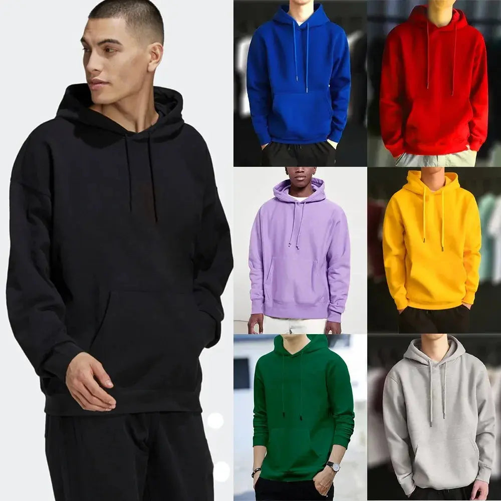 Sweat-shirt à capuche pour hommes, Harajuku, décontracté, assorti avec tout, Streetwear, pull à la mode, nouvelle collection 2024 - Boutique Mélange Parfait