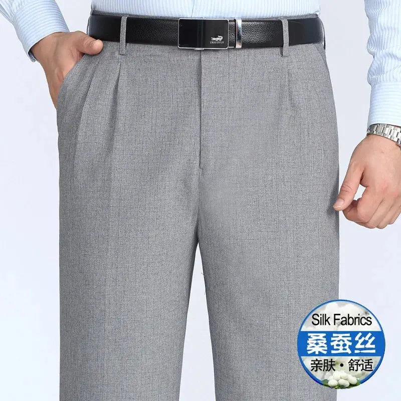 Homme pantalon vêtements pour hommes pantalons hommes pantalons taille haute pantalon printemps été style britches streetwear pantalons décontractés bureau Boutique Mélange Parfait