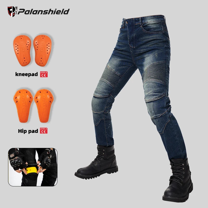 Pantalons de Moto hommes Moto jean équipement de protection équitation Touring Pantalon de Moto Pantalon de Motocross Pantalon pour toutes les saisons Boutique Mélange Parfait