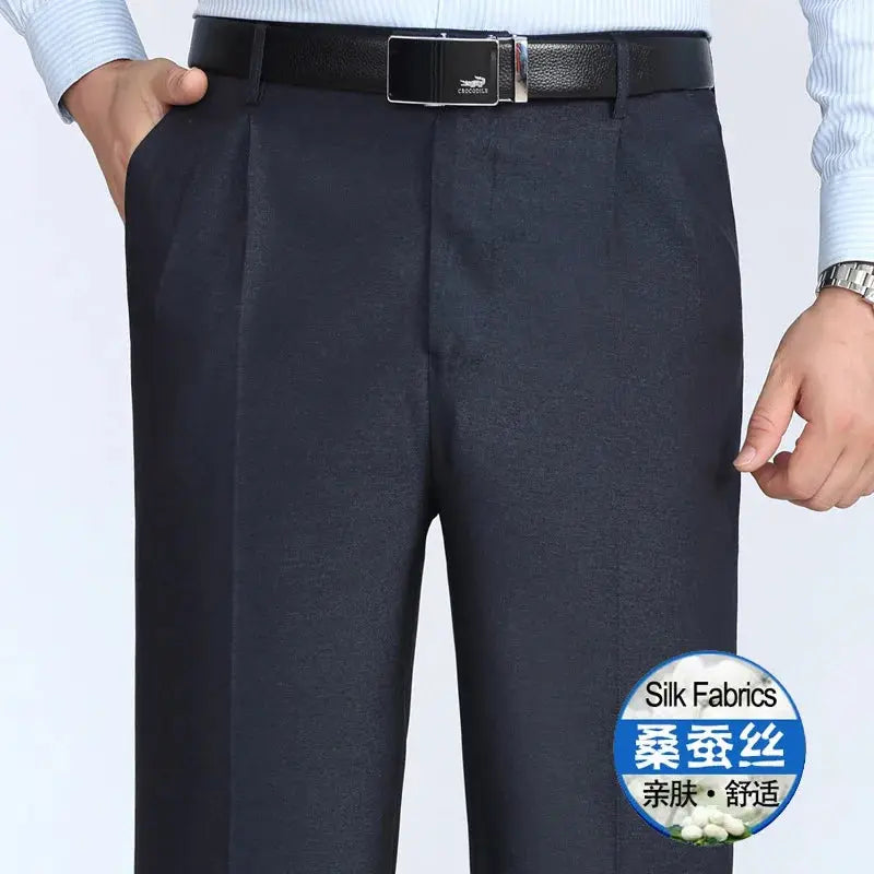 Homme pantalon vêtements pour hommes pantalons hommes pantalons taille haute pantalon printemps été style britches streetwear pantalons décontractés bureau Boutique Mélange Parfait